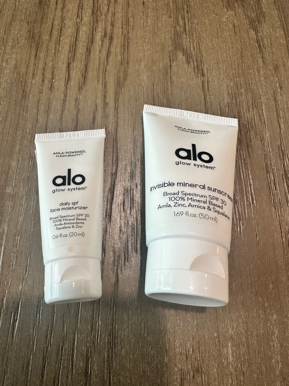 NEW Alo Daily SPF Moisturizer 20ml & Invisible Mineral Sunscreen 50ml - Picture 2 of 7